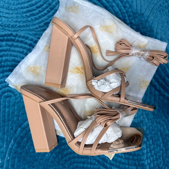 Prom Nude Heels by Public Desire size 6US - Picture 2 of 6